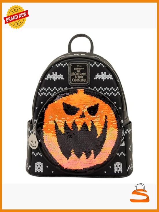 Mini Backpack - Faux Leather, Reversible Sequin, Officially Licensed main image 5